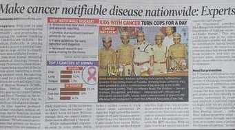 Campaign seeks notifiable disease tag for cancer amid rising cases